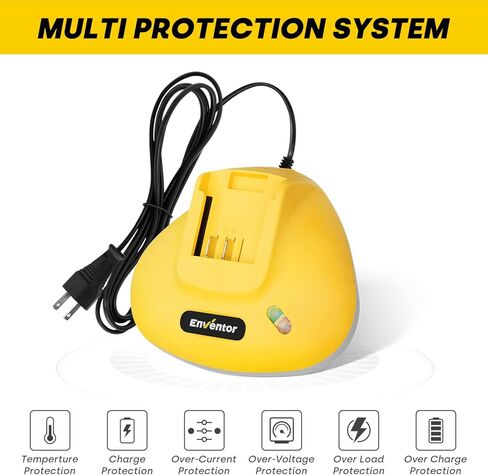 استبدال شاحن سريع لبطارية Enventor 20V MAX لجميع بطاريات Enventor in Kuwait