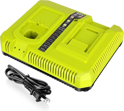 40V 18V Charger Replacefor Ryobi P137 Battery Charger, Compatible for Ryobi 40V Battery and Ryobi 18V Battery in Kuwait