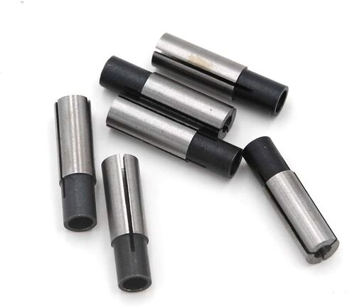 6 Pics 6mm to 3.175mm 1/8" Engraving Bit CNC Router Tool Adapter Collet in Saudi Arabia