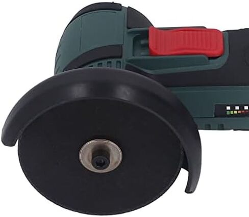Cordless Angle Grinder, 19500RPM Powerful Low Noise Brushless Rechargeable Cordless Grinder with 2 Grinding Wheels Lithium Battery and Original Charger, Angle Grinder Tool for Cutting and Grinding(US) in Saudi Arabia