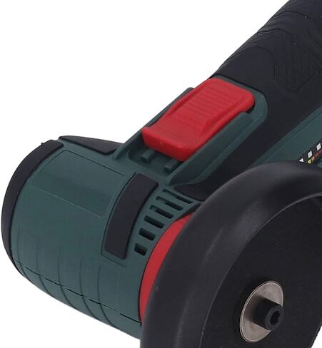 Cordless Angle Grinder, 19500RPM Powerful Low Noise Brushless Rechargeable Cordless Grinder with 2 Grinding Wheels Lithium Battery and Original Charger, Angle Grinder Tool for Cutting and Grinding(US) in Saudi Arabia