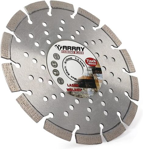 Casaverde Granite Diamond Blade 6",Diamond Cutting Blade for Granite Marble Brick,Masonry,Concrete in Kuwait