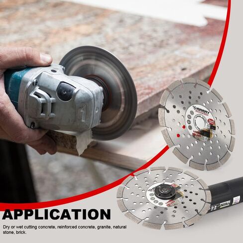 Casaverde Granite Diamond Blade 6",Diamond Cutting Blade for Granite Marble Brick,Masonry,Concrete in Kuwait