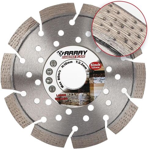 Casaverde Granite Diamond Blade 6",Diamond Cutting Blade for Granite Marble Brick,Masonry,Concrete in Saudi Arabia
