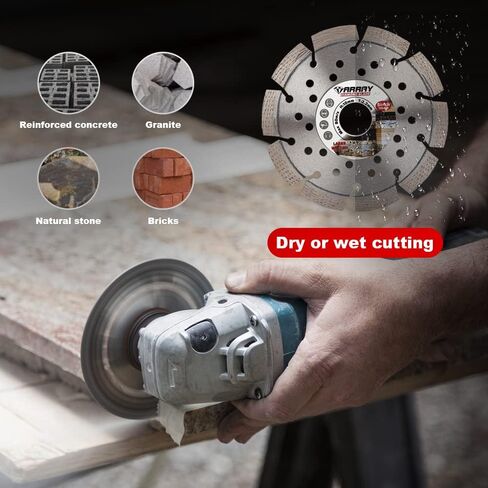 Casaverde Granite Diamond Blade 6",Diamond Cutting Blade for Granite Marble Brick,Masonry,Concrete in Saudi Arabia