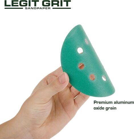5 inch Sand Paper Disc, 8-Hole, 150 Grit, 50-Pack in Saudi Arabia