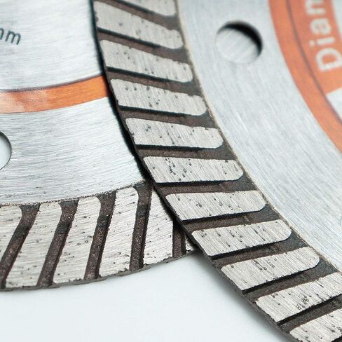5 Inch Circular Saw Blade,BGTEC Saw for Tile Cutting, Super Thin Turbo Diamond Blade for Cutting Porcelain Tile Ceramic Granite Marble Hard Material,Dia 125mm, 1Pcs in Saudi Arabia