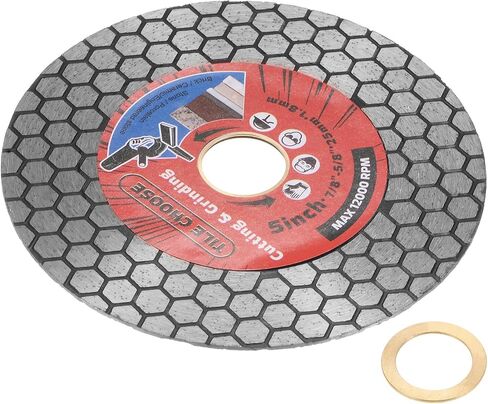 HARFINGTON Diamond Tile Saw Blade, 5" (125mm) Super Diamond Blade Tile Saw Blade Cutting and Grinding for Marble Porcelain Ceramic Tiles in Saudi Arabia