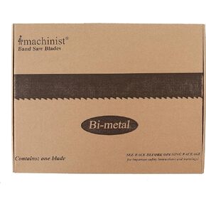 Imachinist S138341014 M42 Bi-Metal Band Saw Blades 138" X 3/4" X 10/14tpi for Metal Variable Teeth in Saudi Arabia