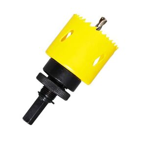 Bi-Metal Hole Saw 2-3/8 in.(60mm) Hole Saw Cutter with Arbor and Pilot Center Drill Bit