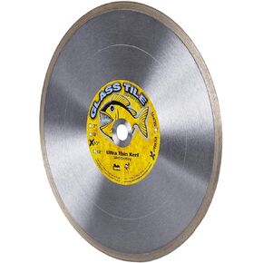 Delta Diamond Piranha 10 Inch Glass Tile Diamond Blade, 5/8" Arbor, Wet Cutting (10") in Kuwait