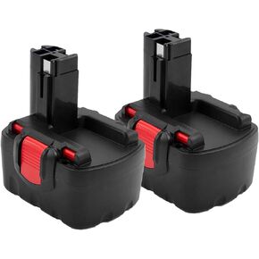 CREABEST New 2Packs 3.0Ah BAT411 Battery Compatible with Bosch 10.8 Volt Battery GBA12V30 BAT420 BAT411 BAT411A BAT412 BAT412A BAT413 BAT413A BAT414 D-70745 2607336013 26073360 Li-ion Battery Pack