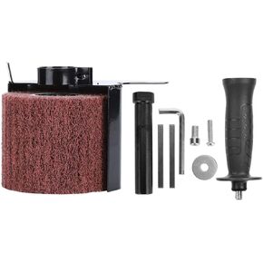 Burnishing Polishing Machine and Attachment for Angle Grinder, Angle Grinder Accessories Polishing Wheel Drawing Machine in Saudi Arabia