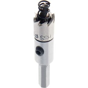 Utoolmart 18mm HSS Drill Bit Hole Saw Cutter, Sharp and Durable, for Cutting Holes on Wood, Plastic Sheet, Stainless Steel, Iron, Aluminum Plate