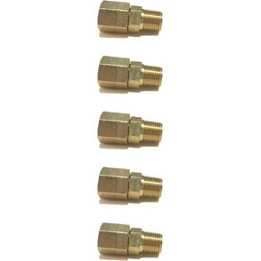 محول دوار ذكر نحاسي صناعي من EDGE 1/8 بوصة وقود NPT/الهواء/الماء/النفط/الغاز WOG (الكمية 01) in Kuwait
