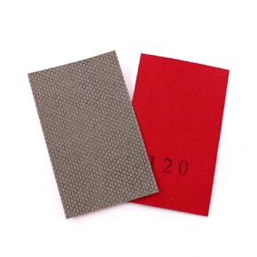 YDROWN Diamond Sand Paper electroplated Sheet for Sanding Stone Glass Ceramic Grinding Polishing Tools (400 Grit)