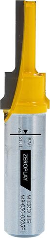 Micro Jig MB-050-0525PL Zeroplay 1/2" X 14" 2-Step Plunge Router Bit (1/2" Shank) (R7a) in Saudi Arabia