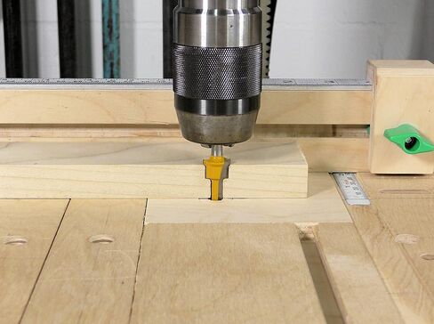 Micro Jig MB-050-0525PL Zeroplay 1/2" X 14" 2-Step Plunge Router Bit (1/2" Shank) (R7a) in Saudi Arabia