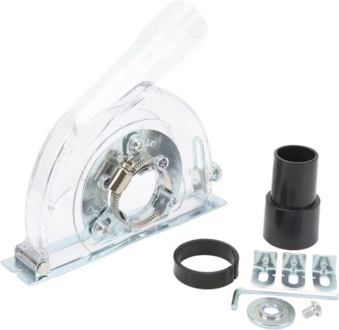 الة قطع شفافة لاستخراج الغبار من كفن صقل الزوايا للحماية من الغبار والجلخ وغطاء واقي لماكينة القطع من 4 إلى 5 انش in Kuwait