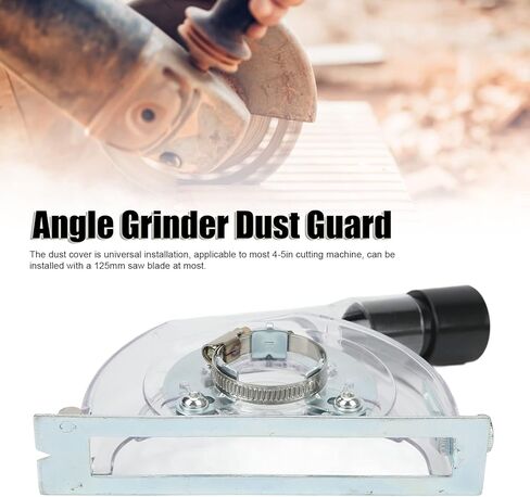 الة قطع شفافة لاستخراج الغبار من كفن صقل الزوايا للحماية من الغبار والجلخ وغطاء واقي لماكينة القطع من 4 إلى 5 انش in Kuwait