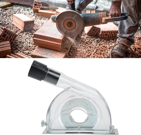 الة قطع شفافة لاستخراج الغبار من كفن صقل الزوايا للحماية من الغبار والجلخ وغطاء واقي لماكينة القطع من 4 إلى 5 انش in Kuwait