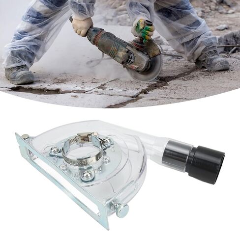 الة قطع شفافة لاستخراج الغبار من كفن صقل الزوايا للحماية من الغبار والجلخ وغطاء واقي لماكينة القطع من 4 إلى 5 انش in Kuwait