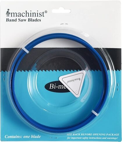 Imachinist S53341214 Bi-Metal 53-3/4" (53.75 Inch) X 1/2" Inch X 0.025" Inch X 14 TPI Bandsaw Blades for Soft Ferrous Metal in Saudi Arabia