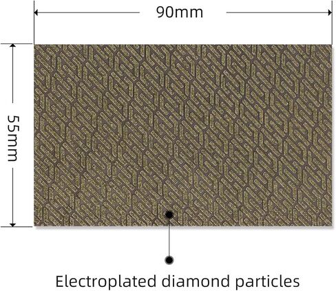 120 grit Diamond Sandpaper Polishing Abrasive Paper - Sanding Tile Stone Marble Concrete Ceramics Glass 1Pcs in Kuwait