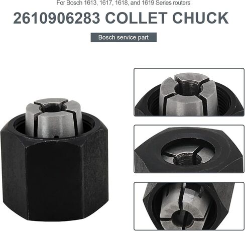 Thaekuns RA1152 مفاتيح الأوفست لجهاز التوجيه BOSCH 2610906283 1/4 بوصة كوليت تشاك لأجهزة التوجيه من السلسلة 1613 و1617 و1618 و1619 in Kuwait