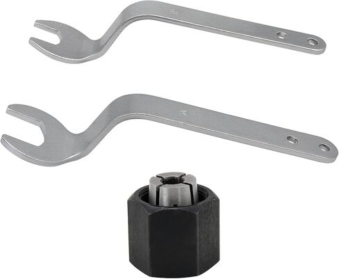 Thaekuns RA1152 مفاتيح الأوفست لجهاز التوجيه BOSCH 2610906283 1/4 بوصة كوليت تشاك لأجهزة التوجيه من السلسلة 1613 و1617 و1618 و1619 in Kuwait