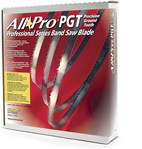 منشار أولسون APG77133 5/8 × 0.025 × 133 بوصة All Pro PGT Band 3 TPI Hook Saw Blade in Kuwait