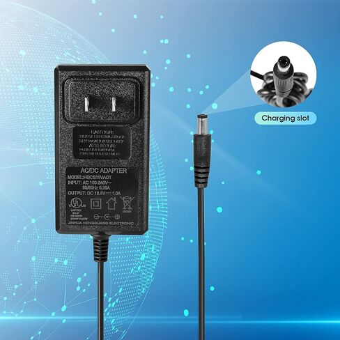 Massage Gun Charger AC/DC 24v Charger for 25.2V-1.0A Muscle Massage Gun Power Cord Universal Adapter Switch Power Supply（not fit 12V or 16.8V in Saudi Arabia