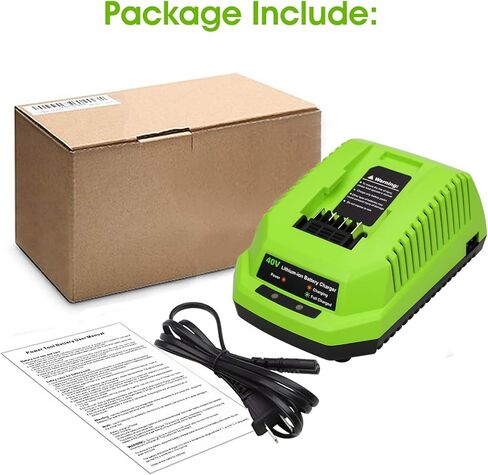 بديل لشاحن Greenworks 29482 المتوافق مع موديلات البطاريات G-MAX 40V 29462 و29472 in Kuwait