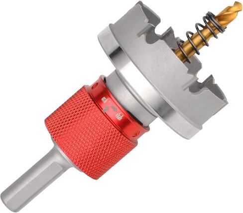 مجموعة قطع ثقب الكربيد، منشار ثقب كربيد التنجستن سريع التغيير (7/8 بوصة -2-1/2 بوصة) للفولاذ المقاوم للصدأ والمعادن والحديد (مجموعة 12 قطعة) in Kuwait