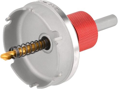 مجموعة قطع ثقب الكربيد، منشار ثقب كربيد التنجستن سريع التغيير (7/8 بوصة -2-1/2 بوصة) للفولاذ المقاوم للصدأ والمعادن والحديد (مجموعة 12 قطعة) in Kuwait