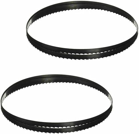 JTEX 56-1/8 بوصة × 1/4 بوصة × 6TPI شفرات المنشار الحزامي للخشب المناسب 8 بوصة دلتا 28-180 و28-185 منشار شريطي - عبوتان in Kuwait