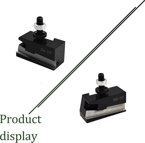 Timunr 1Pcs AXA 250-107 Quick Change Tool Post Holder Quick Change Post Universal Parting Blade Tool Holder in Saudi Arabia