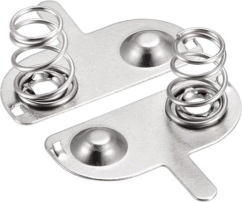 MECCANIXITY Battery Spring Plate AAA Batteries Spring Contact Nickel Plated 20mmx9mm 20 Pcs in Saudi Arabia