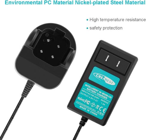 CREABEST 2Packs 7.2V 3.5Ah Ni-MH Battery for Dremel MultiPro Cordless Rotary Tool Models Dremel 7700-01 7700-02 757-01 with One Charger in Saudi Arabia