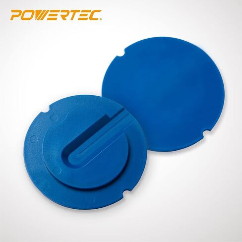 POWERTEC 71086 منشار طاولة خالٍ من الصفر لنماذج المنشار الحزامي دلتا - 5 عبوات، 2-1/2 بوصة قطر خارجي. × 2-3/16 بوصة قطر داخلي. in Saudi Arabia