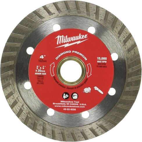 Milwaukee 49-93-8006 4" Diamond Premium Turbo in Saudi Arabia