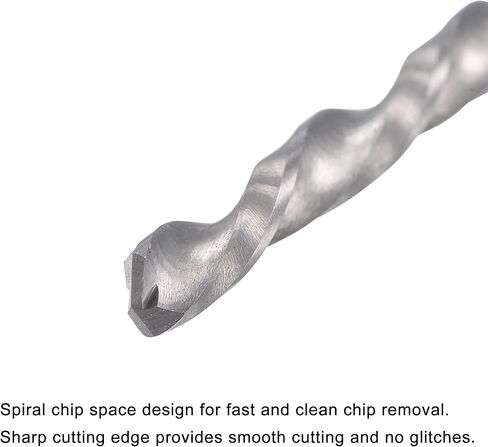 uxcell Solid Carbide Twist Drill Bits 2mm, Metric Left Hand Spiral Flutes Straight Shank Tungsten Steel Drilling Tool for Stainless Steel Alloy Metal, 2pcs in Saudi Arabia