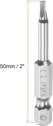 HARFINGTON 5 قطعة TA2.3 مثلث مفك بت 1/4 "عرافة عرقوب 2" طول المغناطيسي ثلاثي زاوية مفك مسامير أداة السلطة in Kuwait
