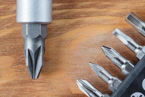 لقم مفك براغي مزدوجة الأطراف PH2/SL6، مفك براغي مغناطيسي 1/4 بوصة S2 من سبائك الصلب بطول 2.56 بوصة لمثقاب الطاقة 4 قطع in Kuwait