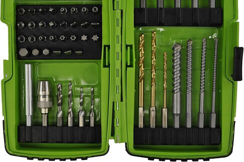 Greenlee DDKIT-1-68 Drill/Driver Set Kit, 12.4 x 10.6 x 2.4" in Saudi Arabia