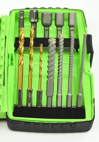 Greenlee DDKIT-1-68 Drill/Driver Set Kit, 12.4 x 10.6 x 2.4" in Saudi Arabia