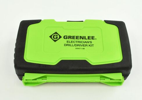 Greenlee DDKIT-1-68 Drill/Driver Set Kit, 12.4 x 10.6 x 2.4" in Saudi Arabia