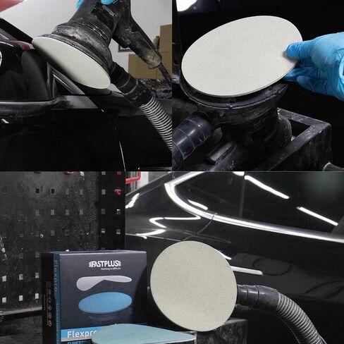 3 Inch Foam Disc Sanding Discs 15PCS Foam backed discs 3000 Grit | Hook and Loop Assorted Wet and Dry Round Sand Paper for Random Orbital Sander in Saudi Arabia