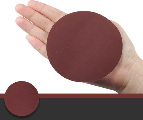 50 PCS 4 Inches Sanding Discs Hook and Loop 100 Grit Sanding Pads for Orbital Sander Round Orbital Sandpaper No Hole in Saudi Arabia