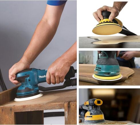 MFBJXC 50 قطعة 5 بوصة أقراص الصنفرة هوك وحلقة أقراص الصنفرة الصنفرة لصنفرة مدارية عشوائية 80 فريك in Kuwait